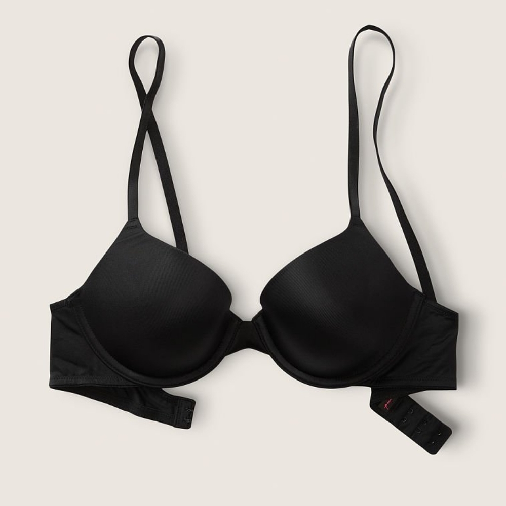 NWT PINK Victoria Secret WEAR EVERYWHERE T-SHIRT LIGHTLY-LINED BRA